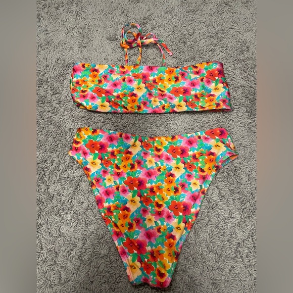 JMP the Label Swimsuit Set Top and Bottom Size Small Perfect Condition - Picture 4 of 8